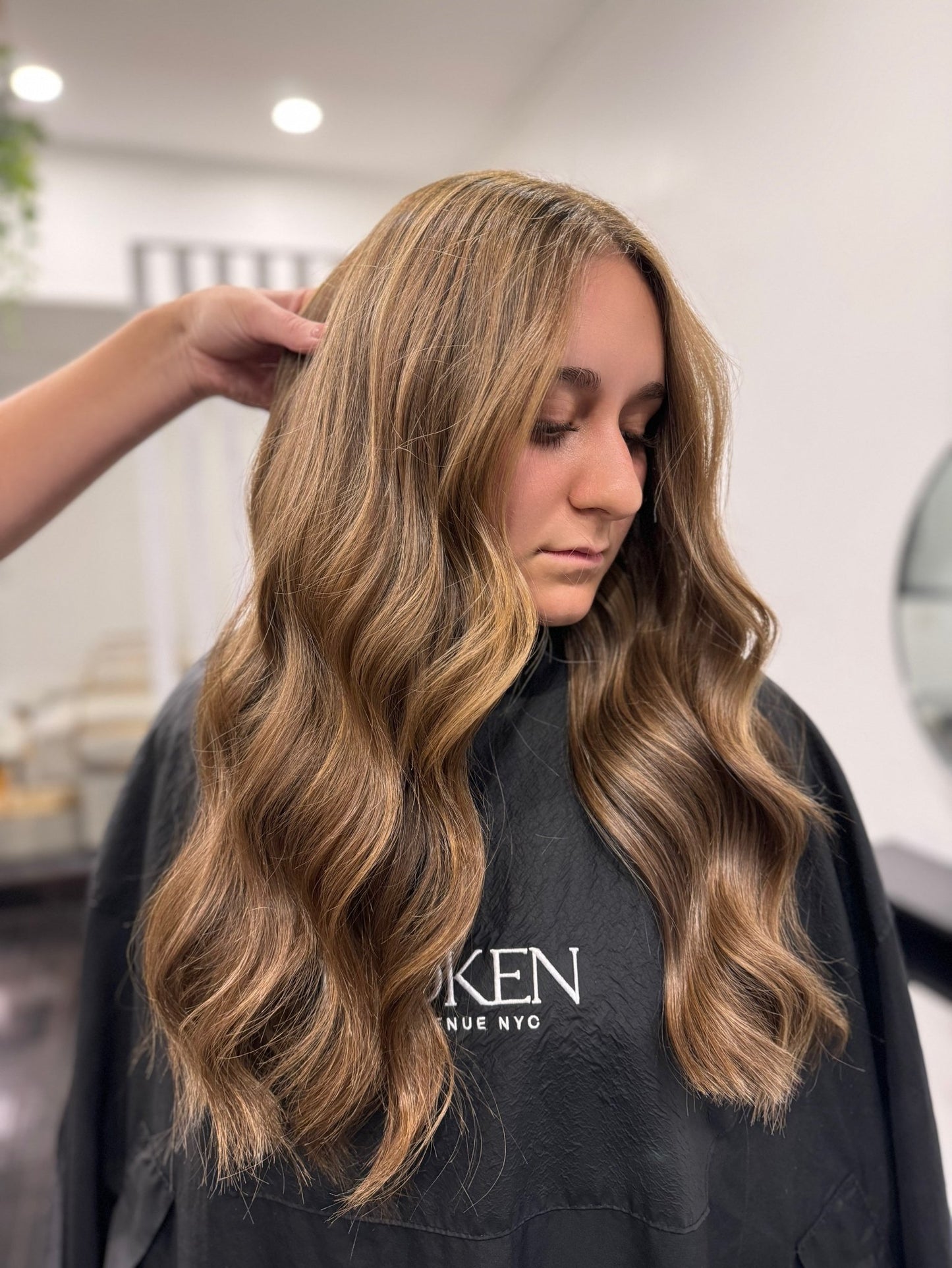 Dimensional bronde balayage on long hair by Bella at Ferdinand Hair in Birkenhead - Auckland's North Shore