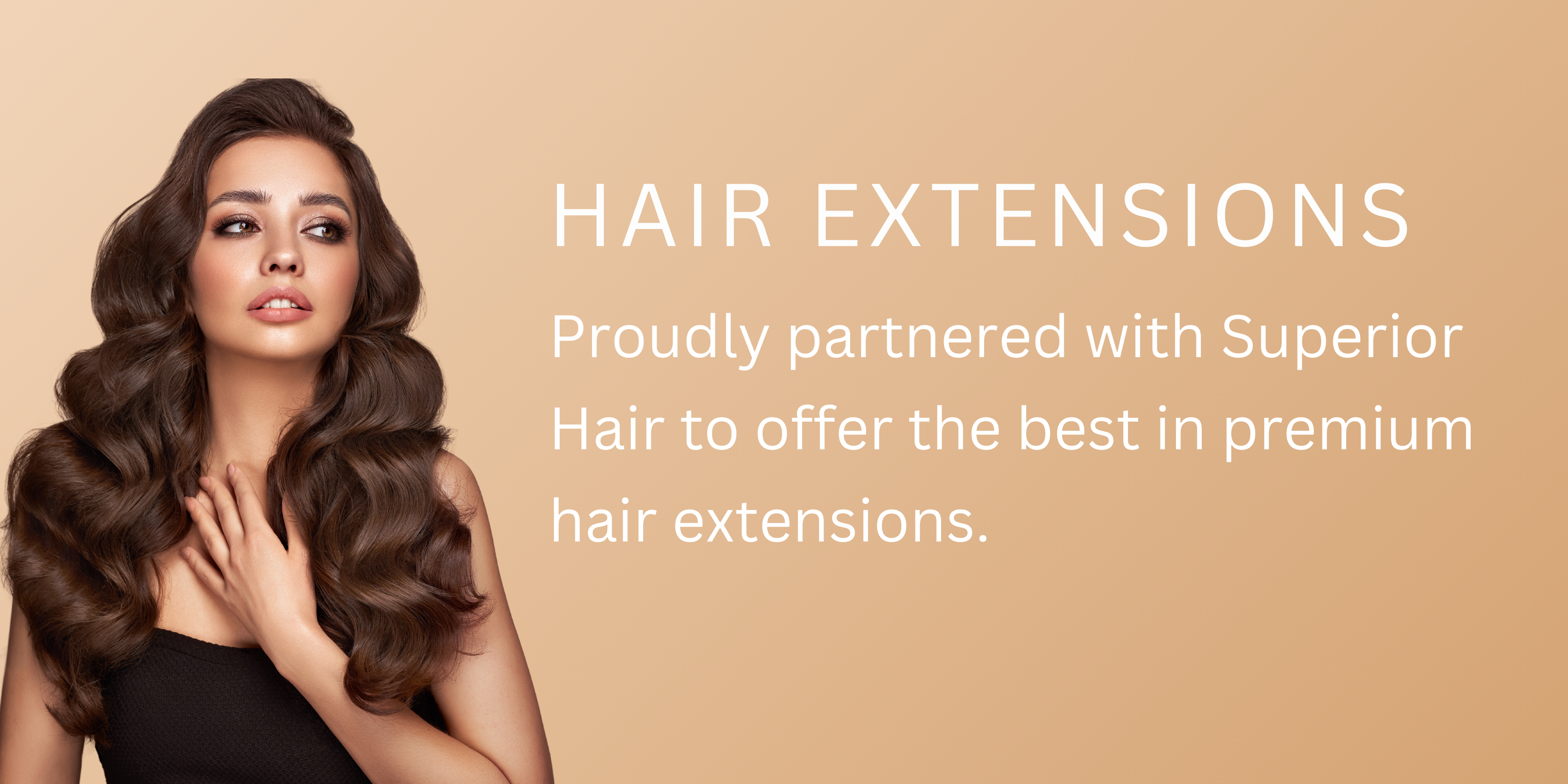 Free colour match. Free consultation. Premium hair tape extensions services with Don - Director Stylist 
