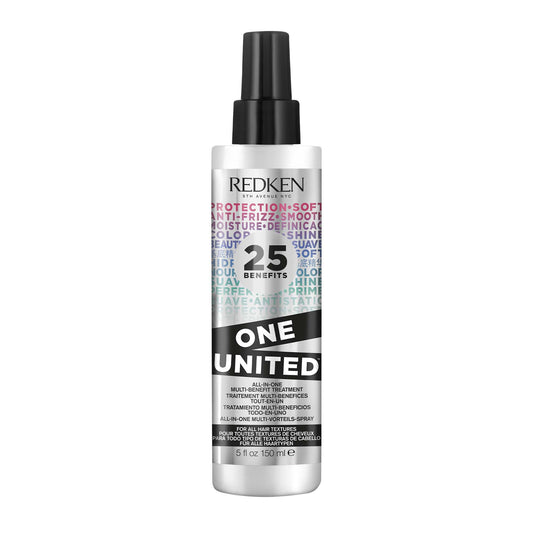 All in one leave in treatment spray with 25 benefits. For all hair types and textures. 