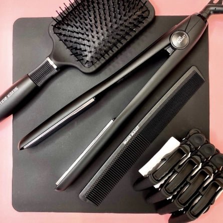 Silver Bullet Keratin 230 Titanium Hair Straightener - Silver Plate 25mm